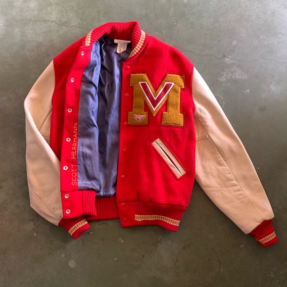 1950s letterman jacket